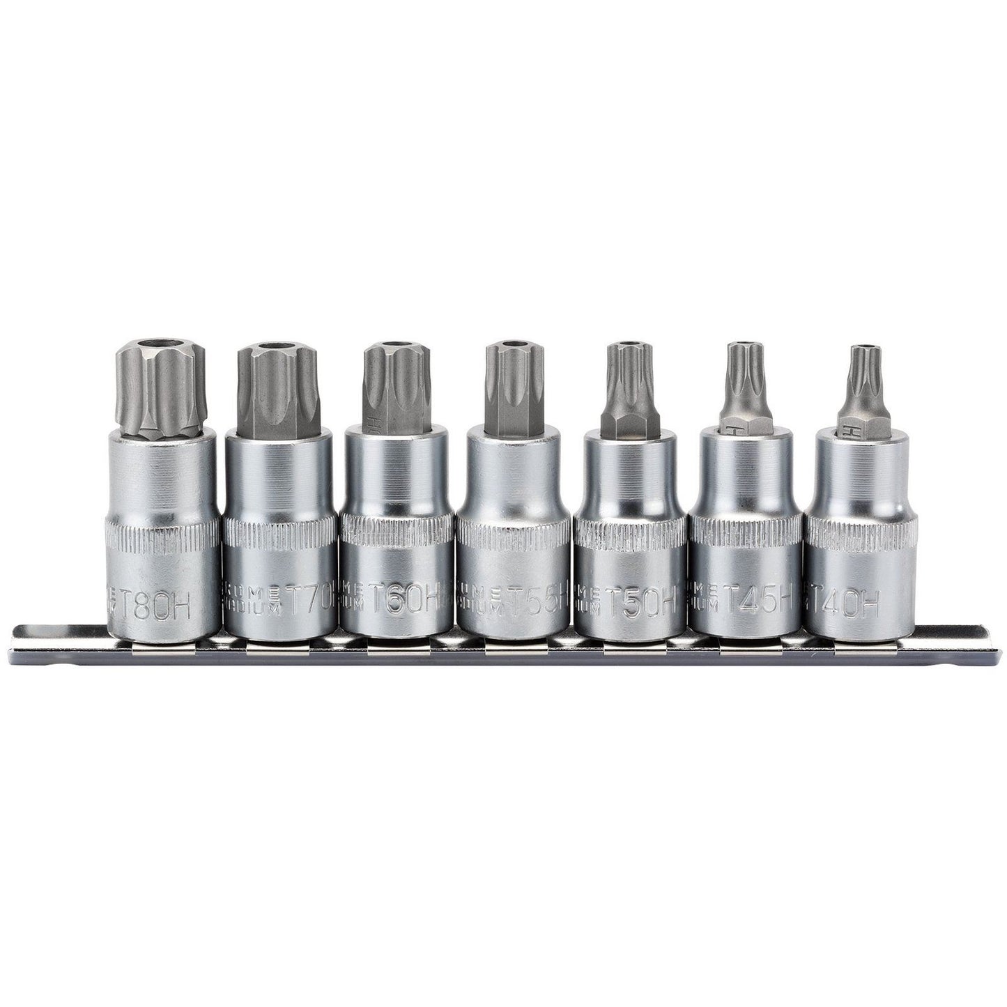 Draper Expert 1/2" Square Drive Tx Star Security Socket Bit Set (7 Piece) 16334