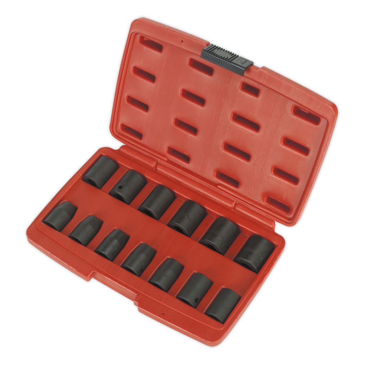 Sealey Impact Socket Set 13pc 1/2"Sq Drive Metric AK5613M