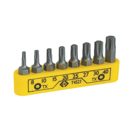 CK Tools Bit Clip TX Set Of 8 T4523