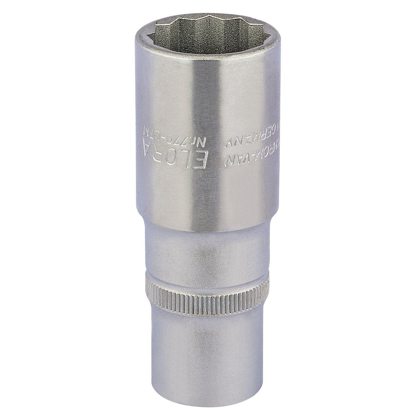 Elora 1x 22mm 1/2" Square Drive Deep Bi-Hexagon Socket Professional Tool 11936