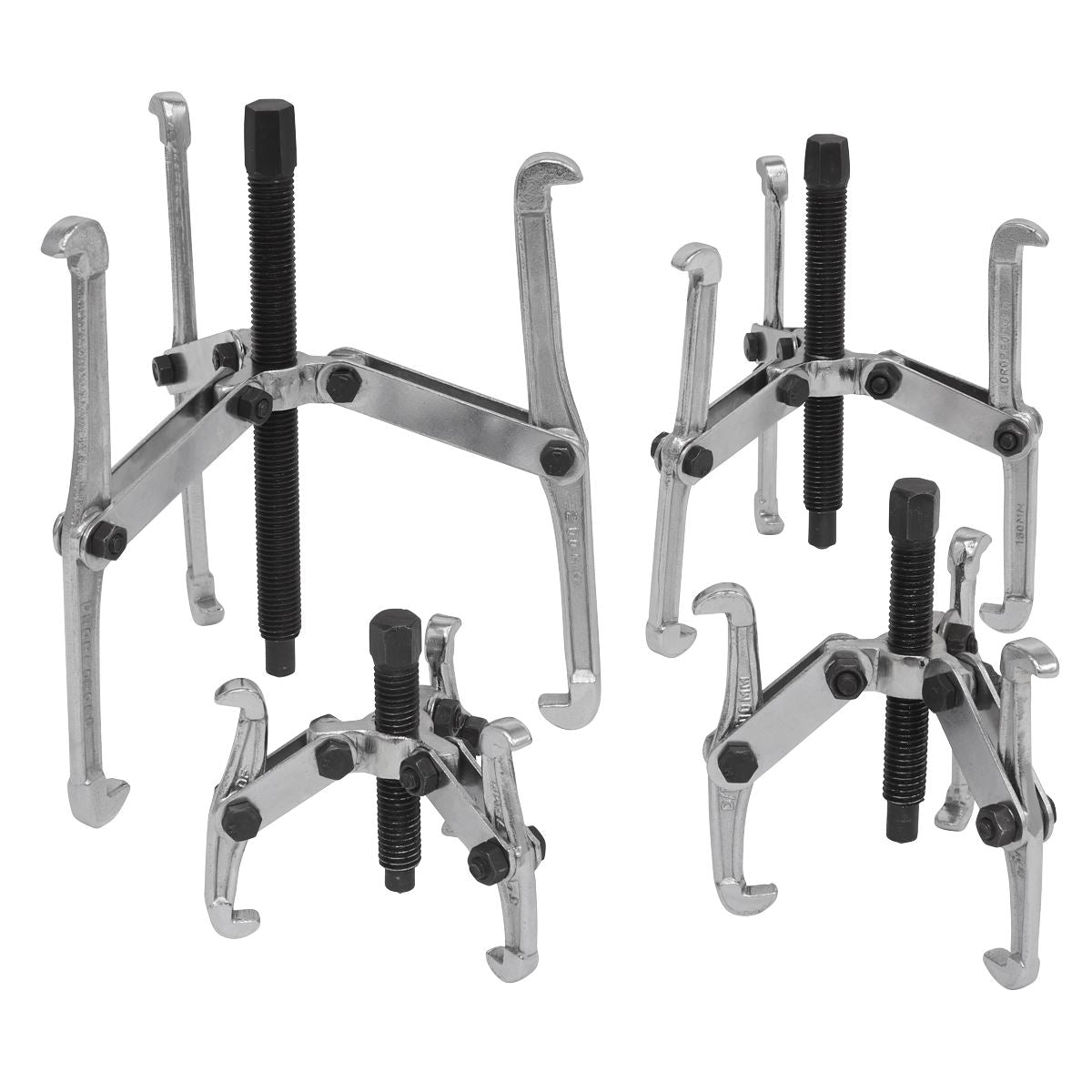 Sealey Triple Leg Gear Puller Set 4pc VS95