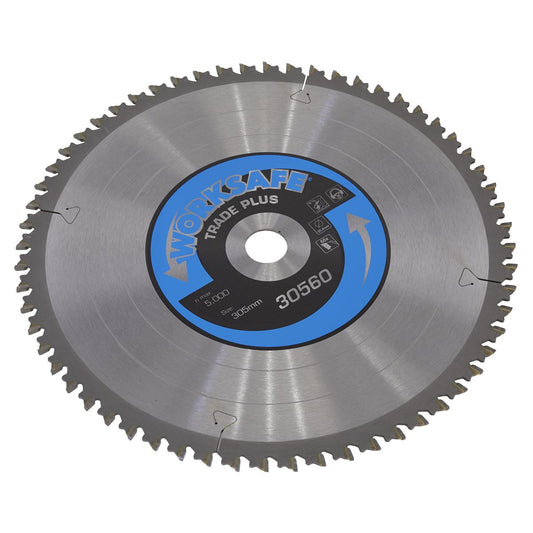 Sealey Trade Plus Circular Saw Blade 305 x 25.4mm - 60tpu TPS30560