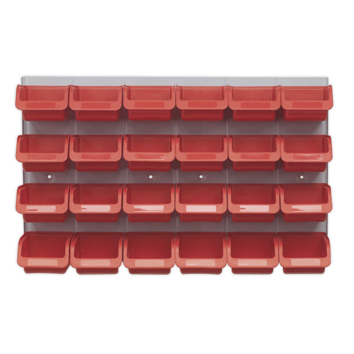 Sealey Bin & Panel Combination 24 Bins - Red TPS130