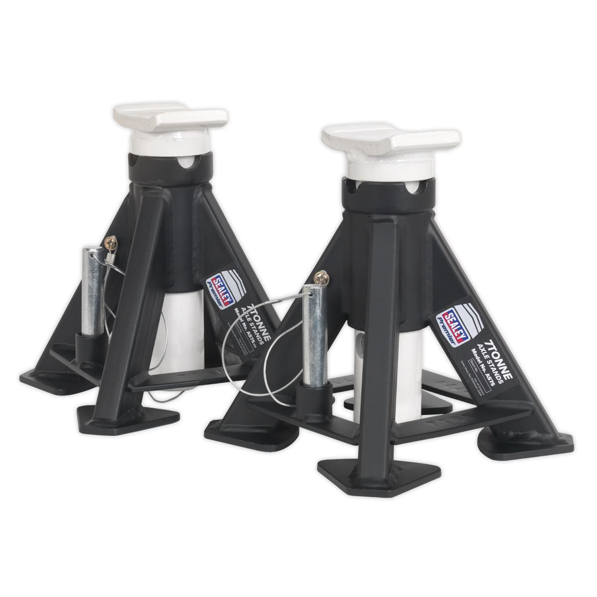 Sealey Axle Stands (Pair) 7 tonne Capacity per Stand Short AS7S