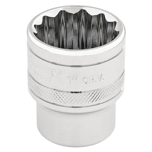 Draper Expert Quality 3/8" Square Drive Hi-Torq 12 Point Socket - 1" - 49484