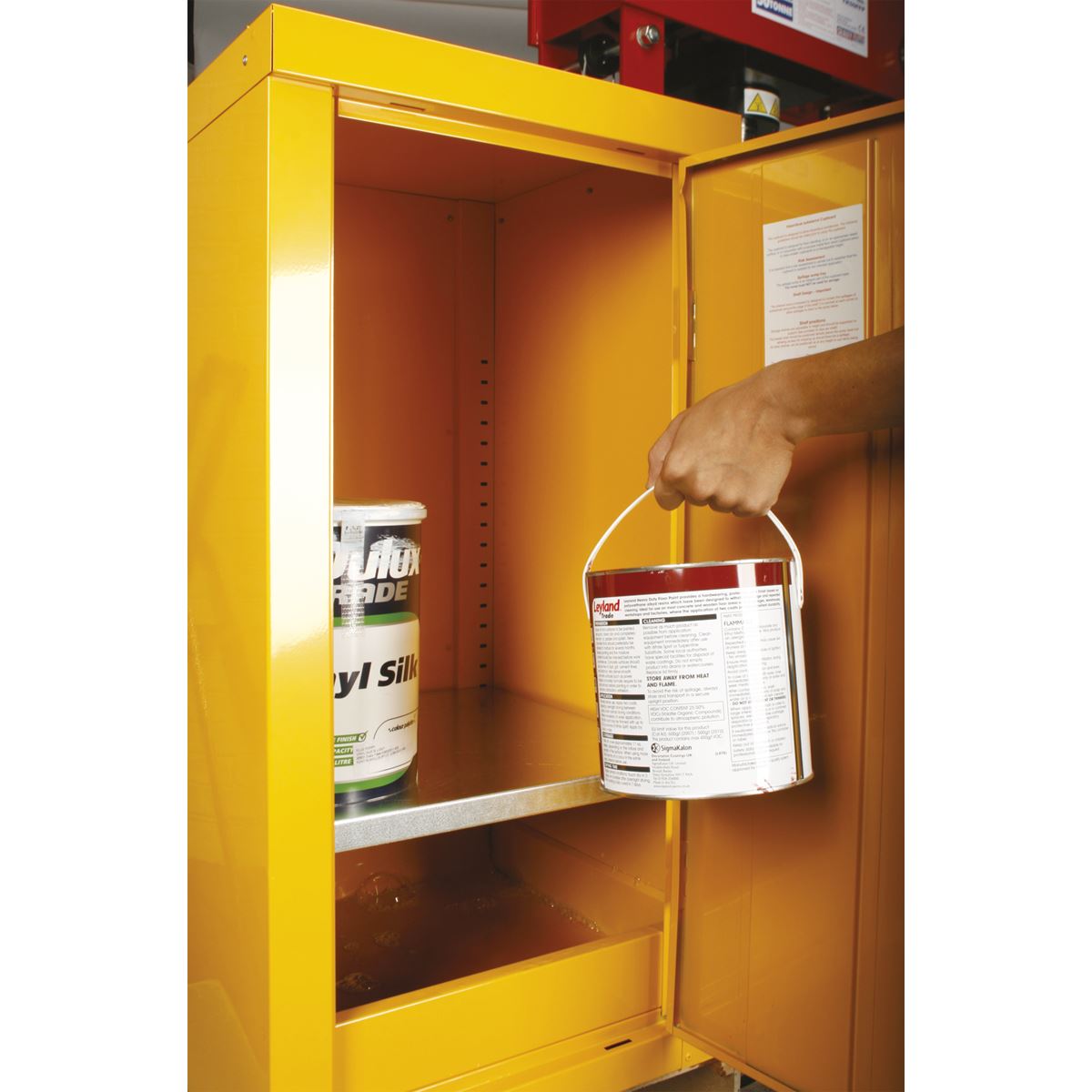 Sealey Hazardous Substance Cabinet 460 x 460 x 900mm FSC04