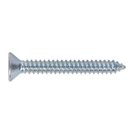 Sealey Self Tapping Screw 6.3 x 51mm Countersunk Pozi Pack of 100 ST6351