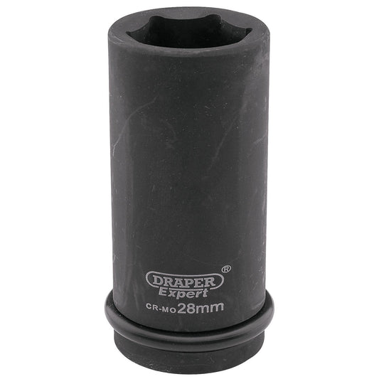 Draper Expert 28mm 3/4" Square Drive Hi-Torq® 6 Point Deep Impact Socket 05060