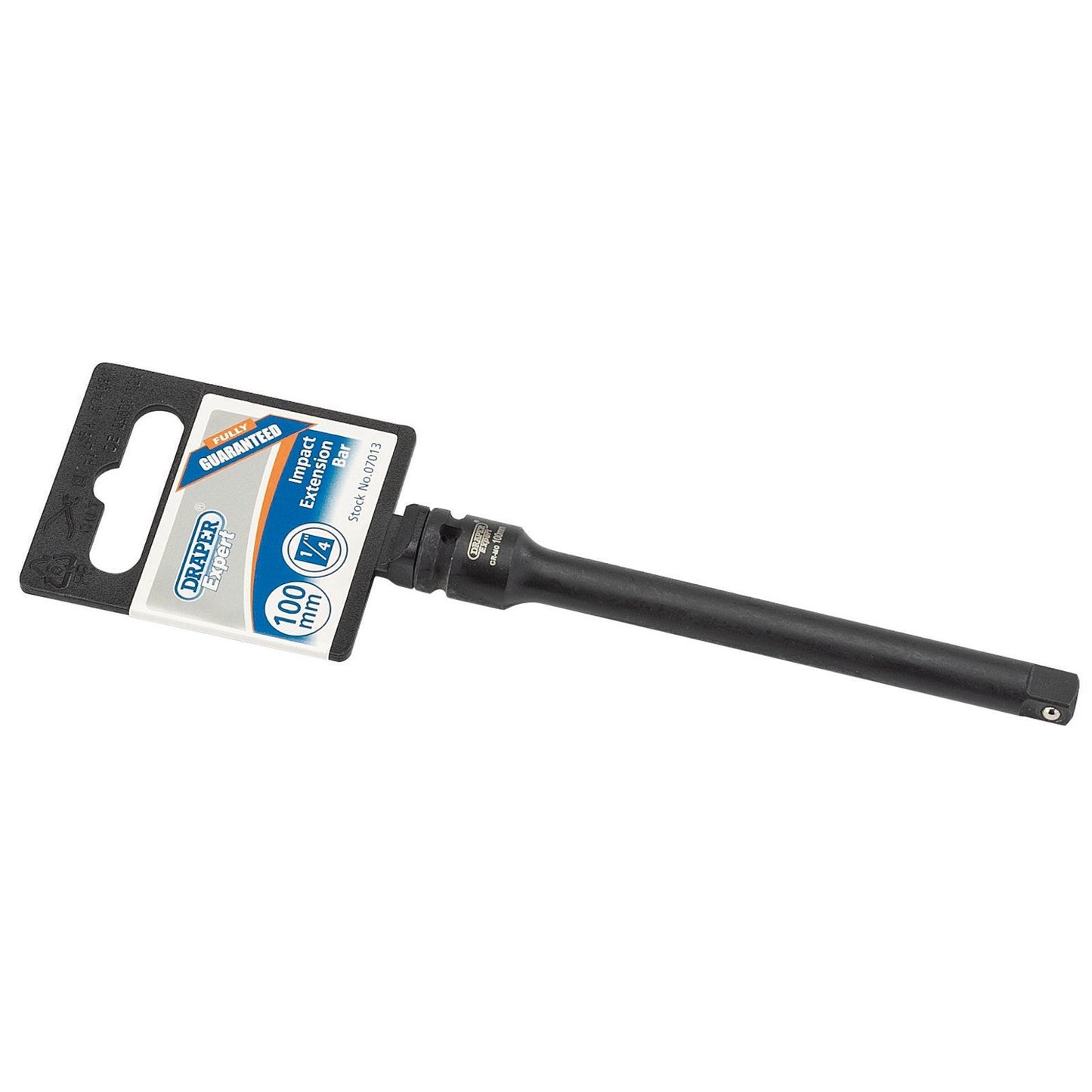 Draper Expert Expert 100mm 1/4" Square Drive Impact Extension Bar - 07013