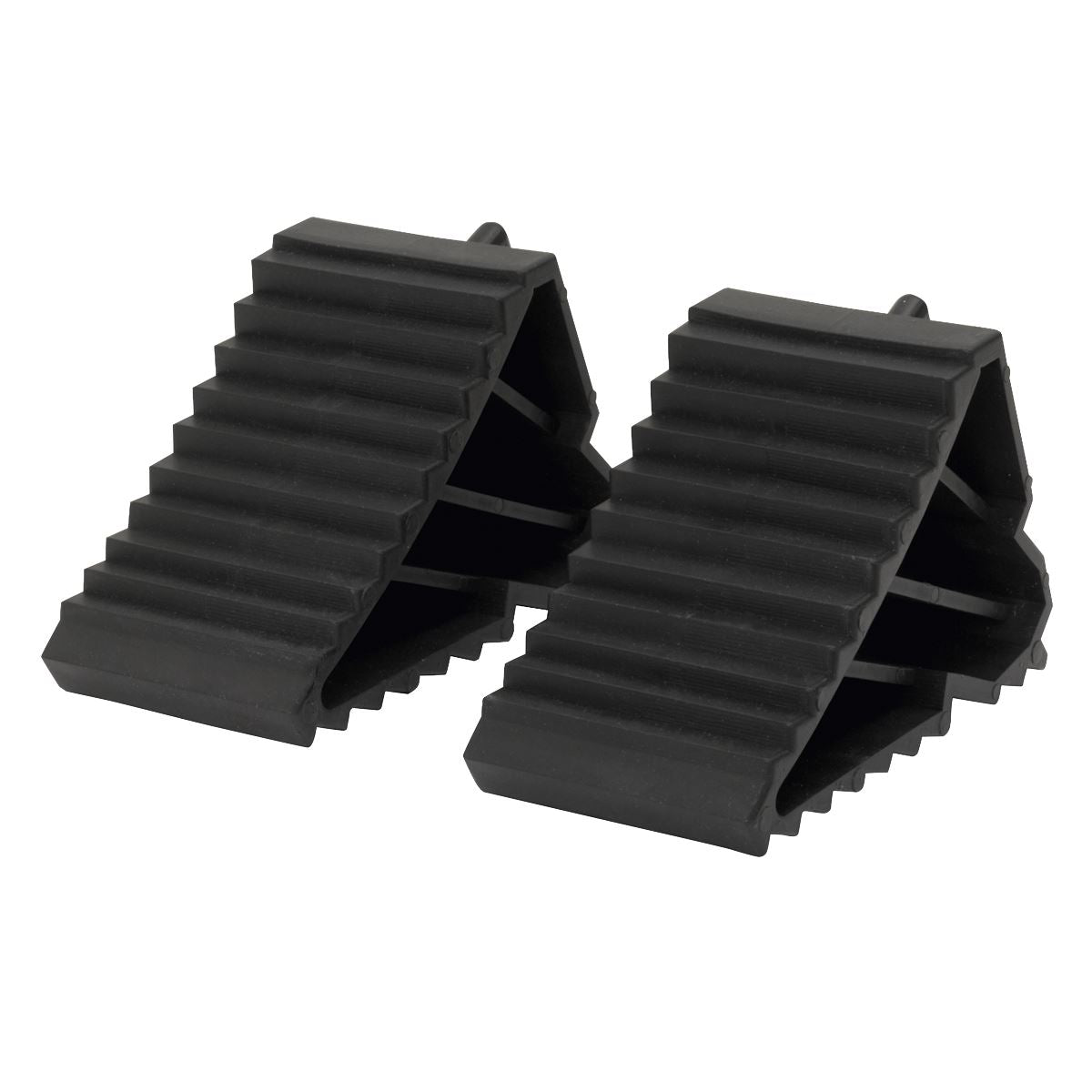 Sealey Composite Wheel Chocks 0.44kg - Pair WC09