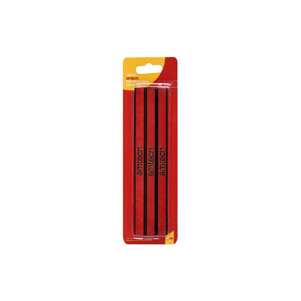 6x 7" Carpenters Pencils Wood Marking Markers Joiners Tradesman Carpentry - H2105