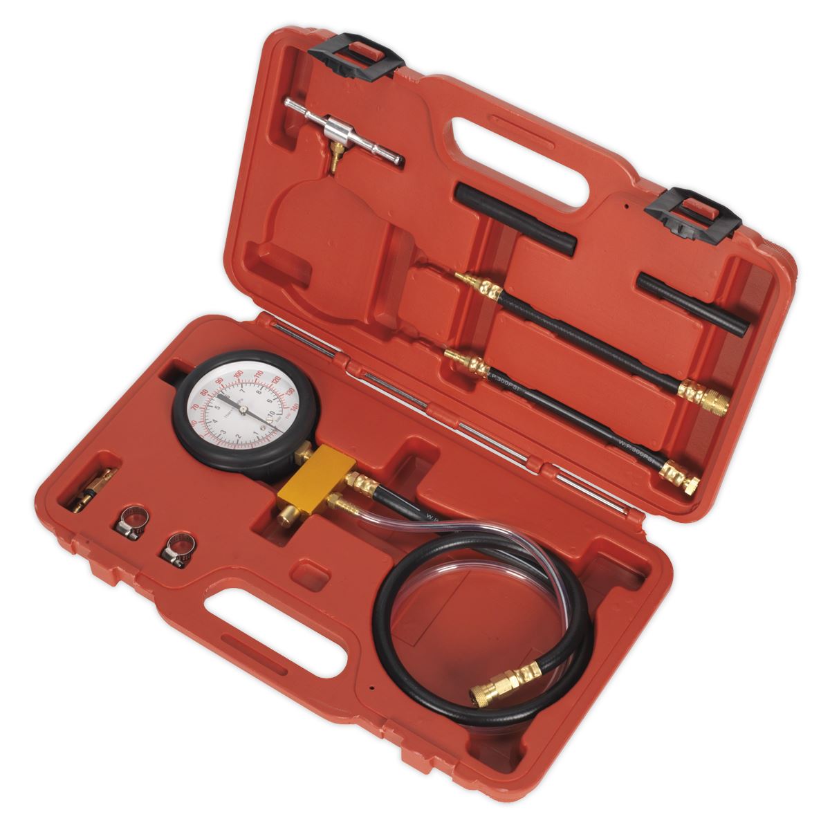 Sealey Fuel Injection Pressure Test Kit - Test Port VSE211