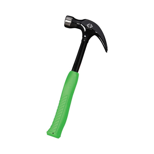 CK Tools Steel Claw Hammer High Visibility 20oz T4229 20