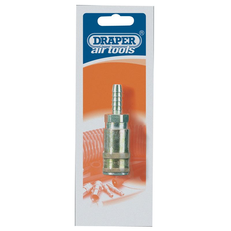 Draper 5/16" Bore Verte x Air Line Coupling with Tailpiece - 51416