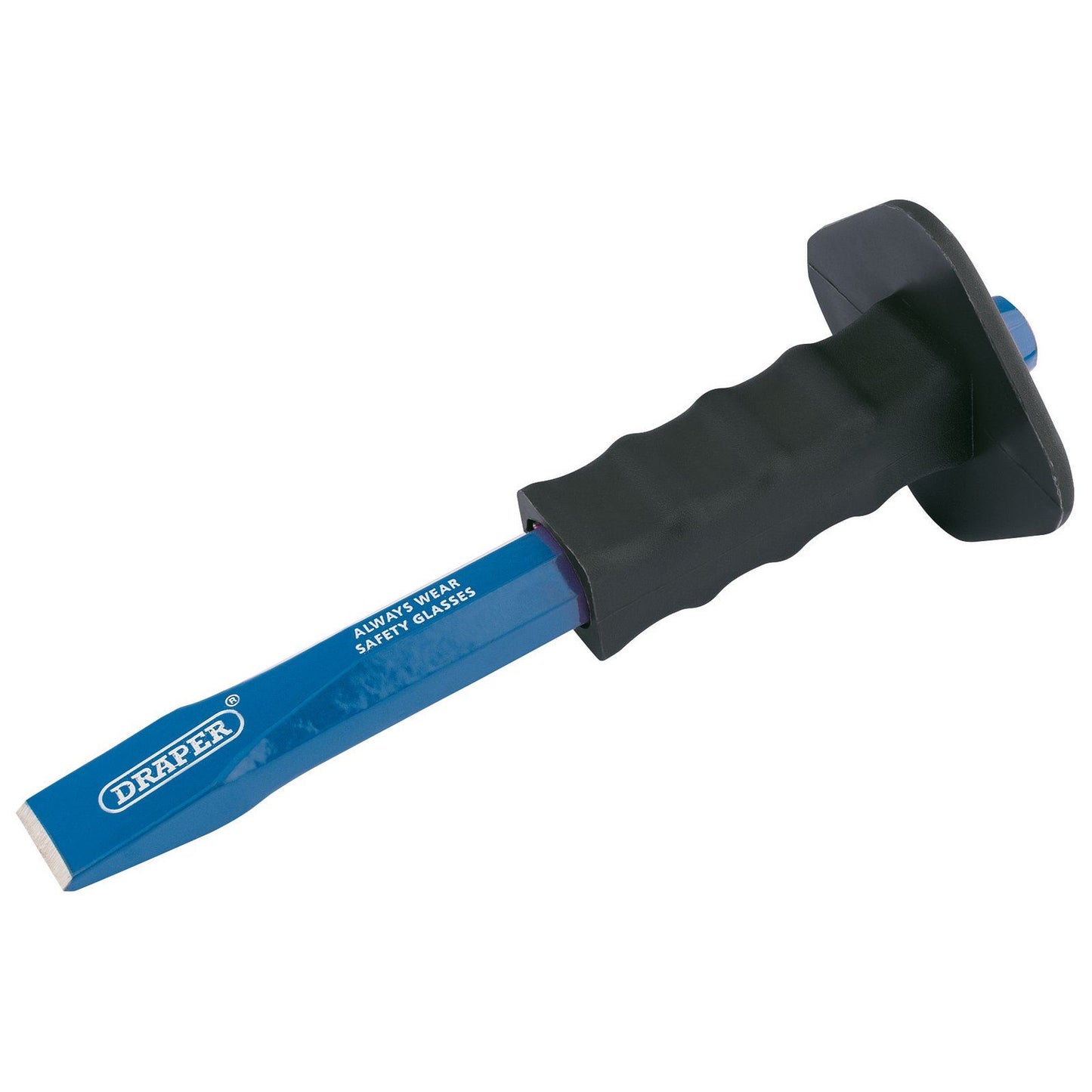 Draper Octagonal Shank Cold Chisel with Hand Guard, 25 x 250mm (Display Packed) - 64686