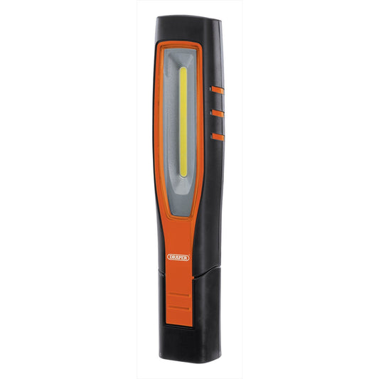 Draper 10W COB/SMD LED Rechargeable Inspection Lamp - 1,000 Lumens (Orange) 1176 - 11766