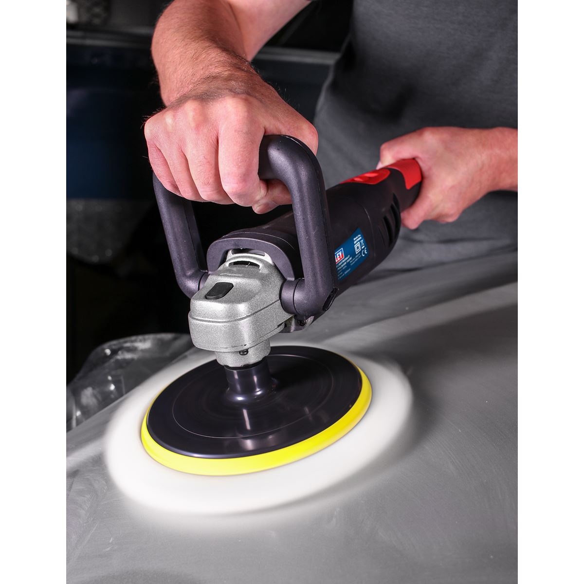 Sealey Polisher Digital 180mm 1100W/230V Lightweight ER1700PD