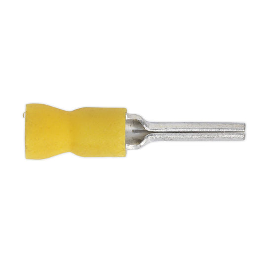 Sealey Easy-Entry Pin Terminal 14 x 2.9mm Yellow Pack of 100 YT23