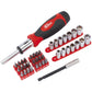 Ratcheting Screwdriver Socket and Bit Set (40 piece) | Draper Redline 68835