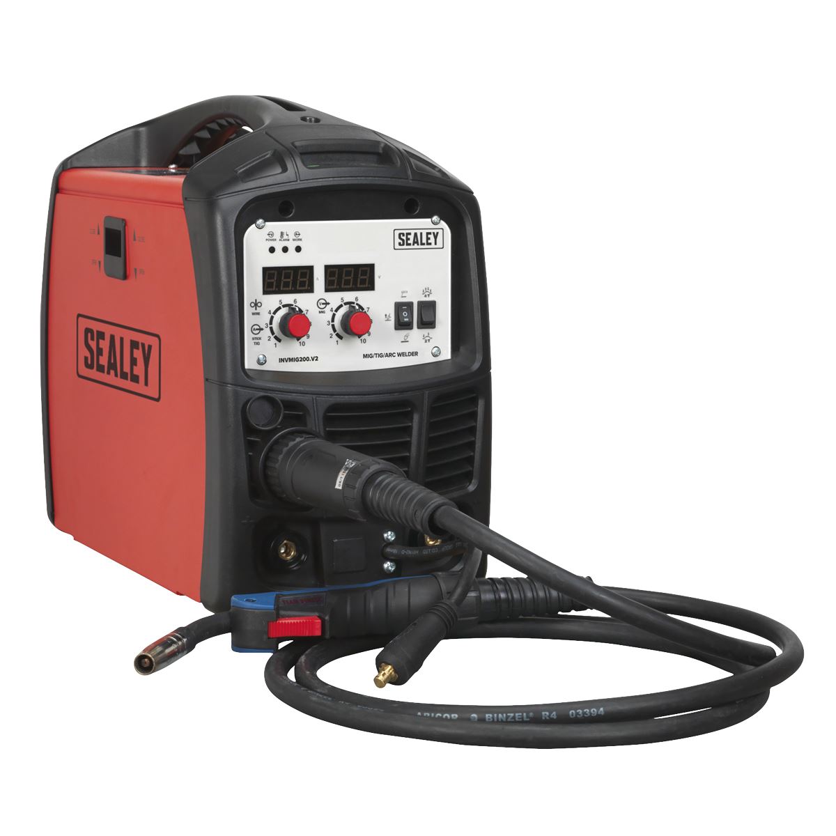 Sealey Inverter Welder MIG, TIG & MMA 200A INVMIG200