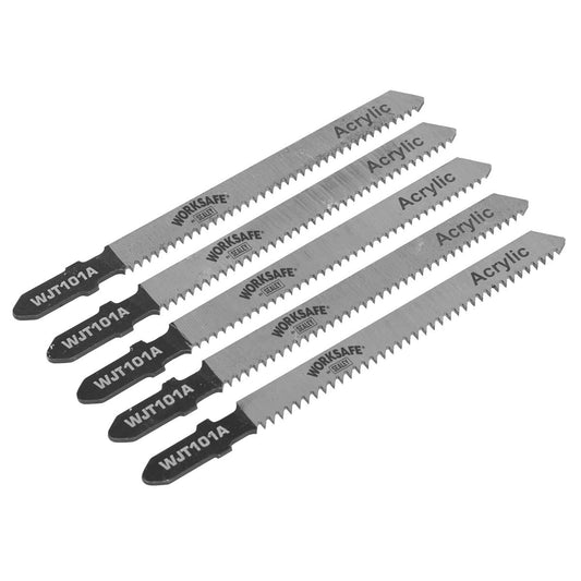 Sealey Jigsaw Blade 75mm 12tpi - Pack of 5 WJT101A