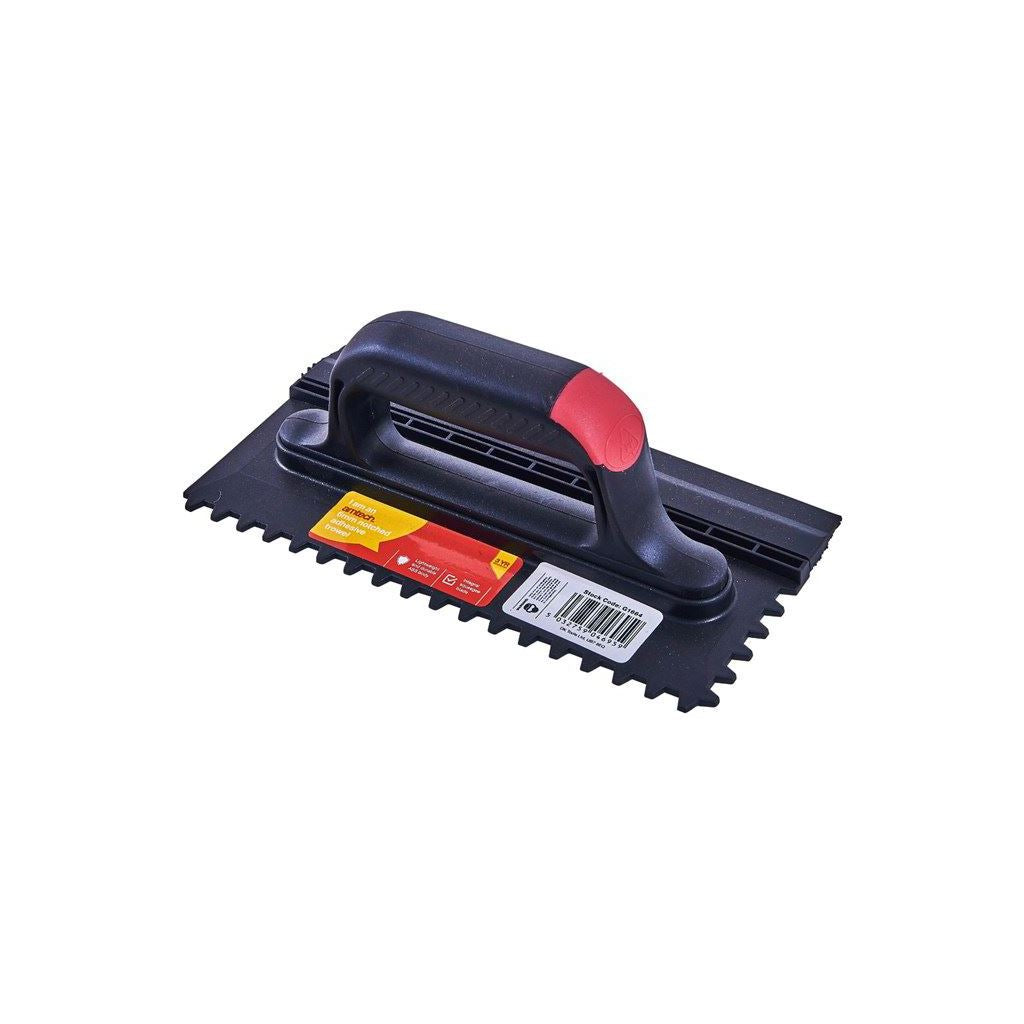 Amtech 6mm Notched Adhesive Trowel Lighweight+Squeegee Blade - G1664