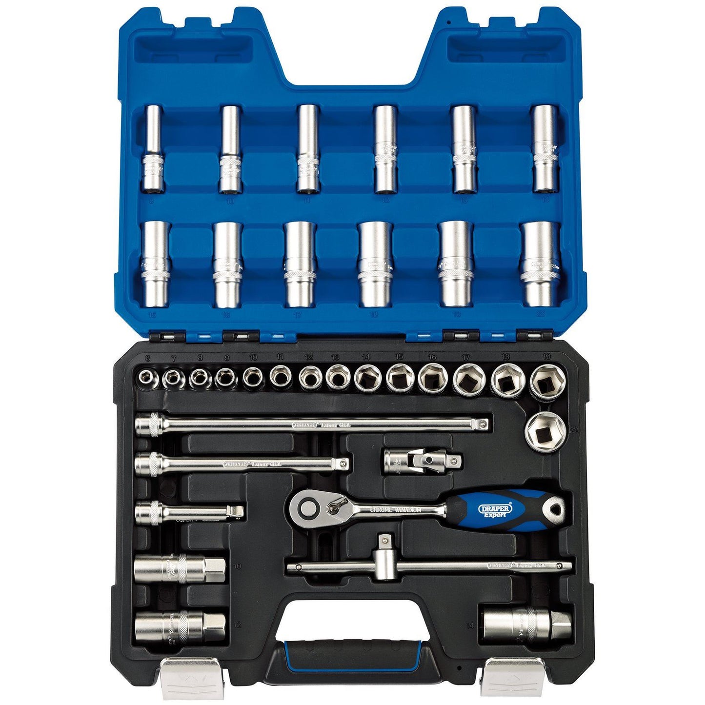 Draper 3/8" Square Drive Metric Socket Set (36 Piece) -No. 16449