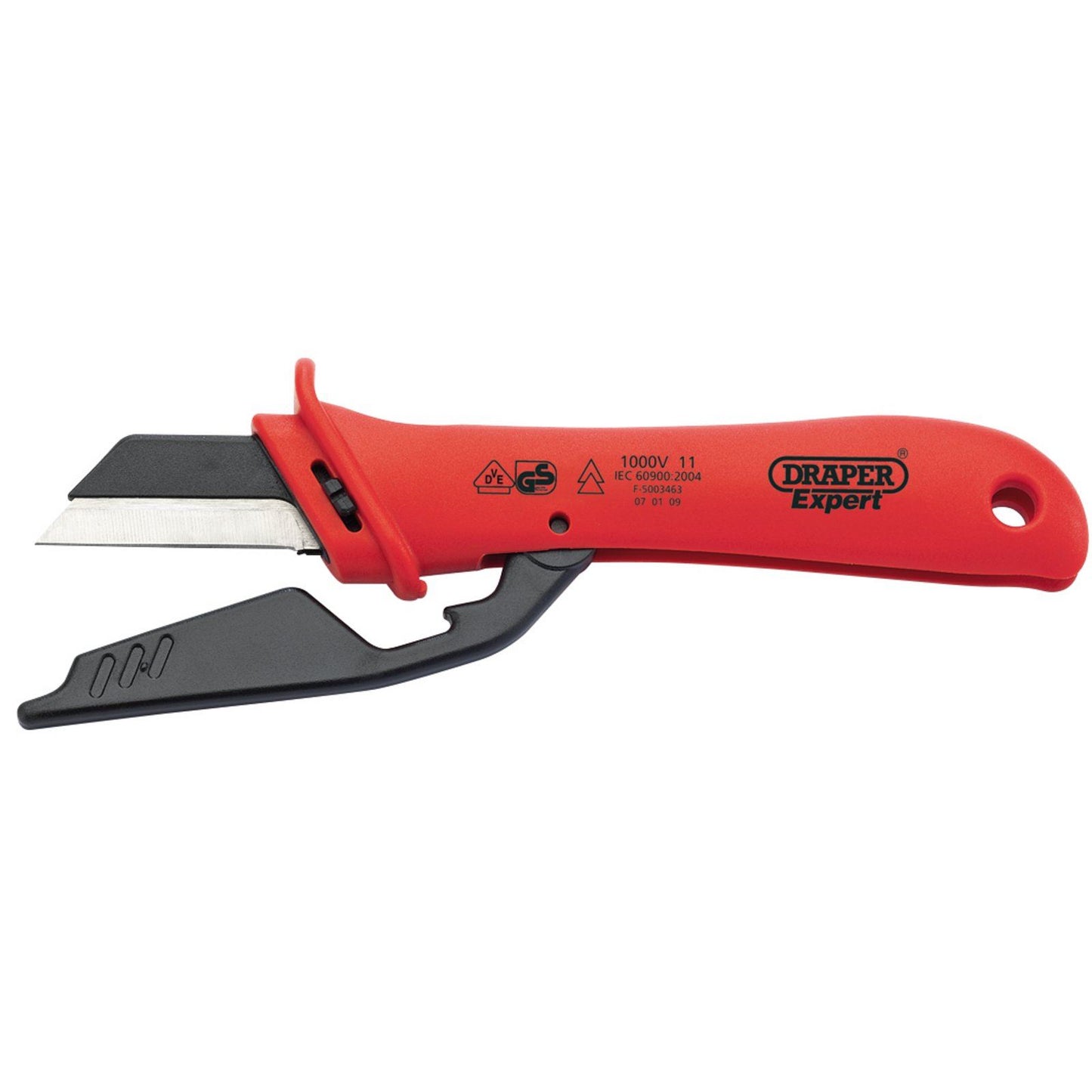 Draper Expert VDE Approved Fully Insulated Cable Knife, 180mm - 04616