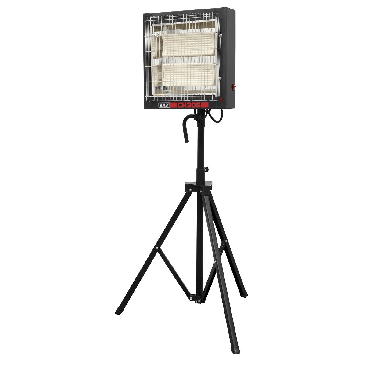 Sealey Ceramic Heater with Telescopic Tripod Stand 1.4/2.8kW 230V CH30S