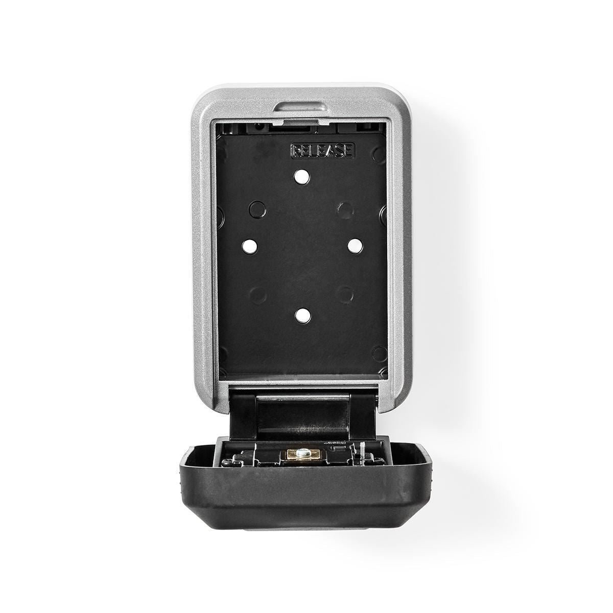 Nedis Vault Key Safe Combination Dial Lock Indoor& Outdoor Grey/Black