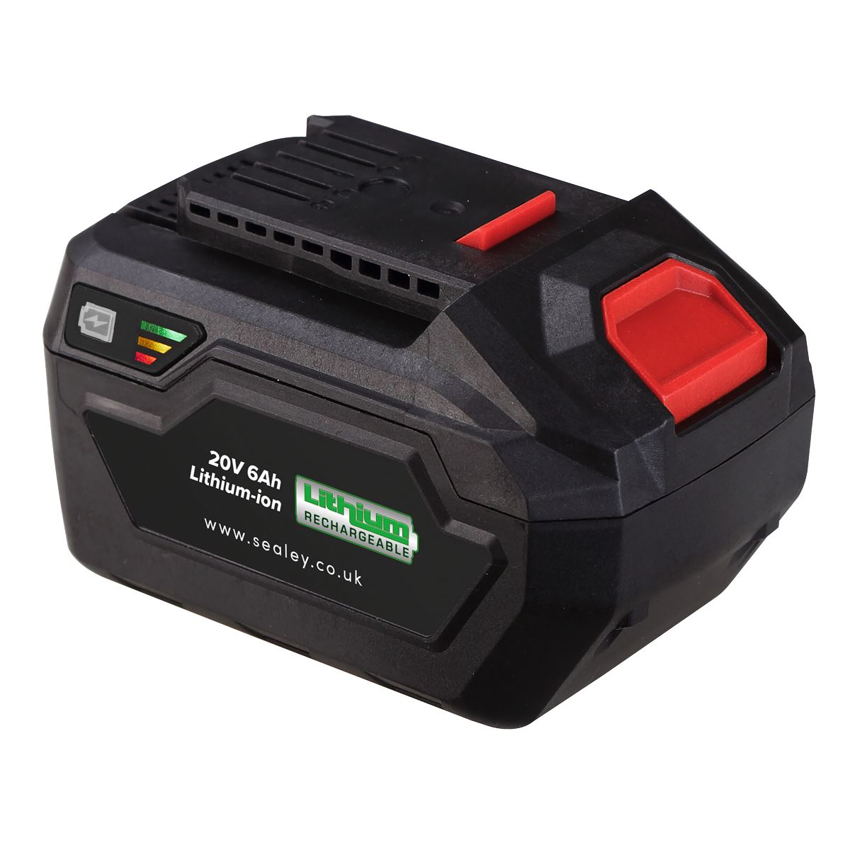 Sealey Power Tool Battery 20V 6Ah Lithium-ion for SV20 Series CP20VBP6