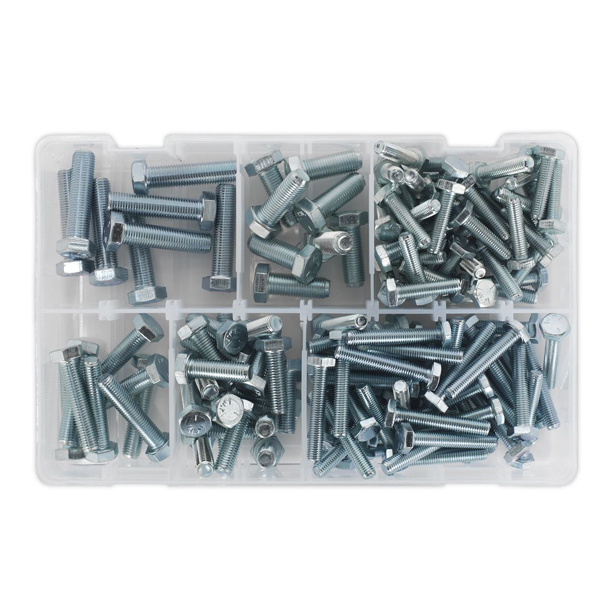 Sealey Setscrew Assortment 144pc 1/4"-3/8"UNF AB047UNF