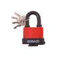 Amtech Weatherproof Durable 50mm Security Padlock+4 Keys - T0750
