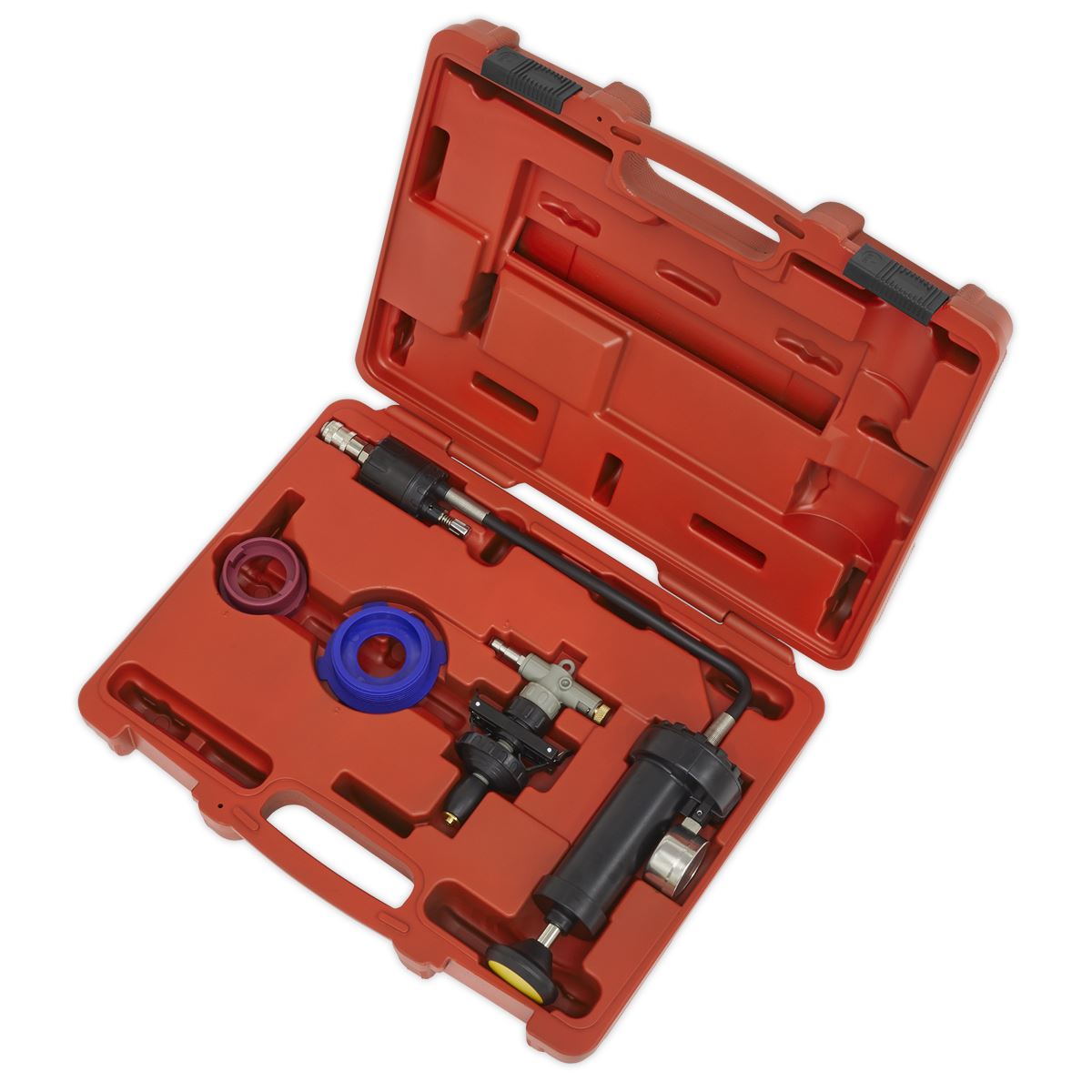 Sealey Cooling System Pressure Test Kit 4pc VS0012