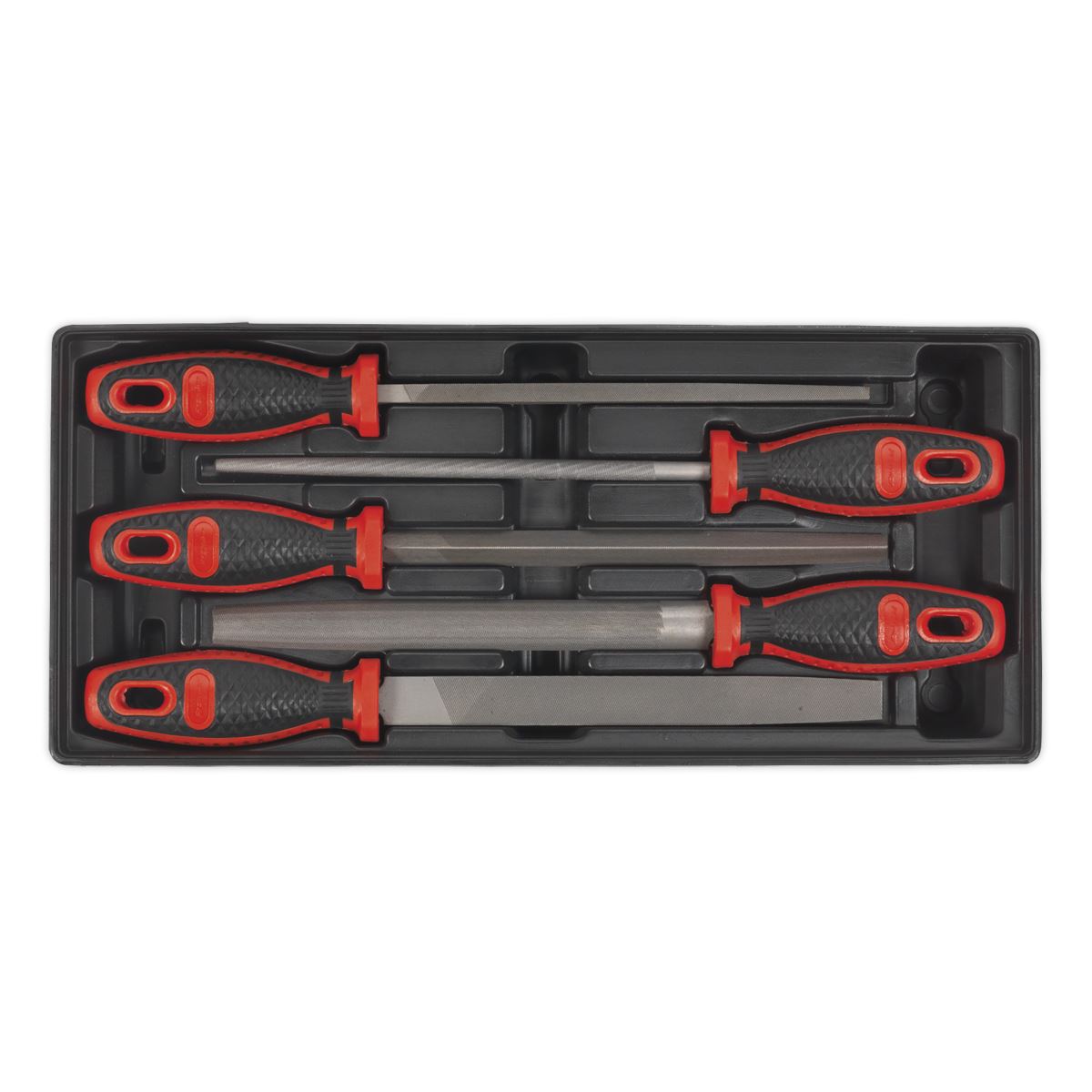 Sealey Tool Tray with Engineers File Set 5pc TBT09