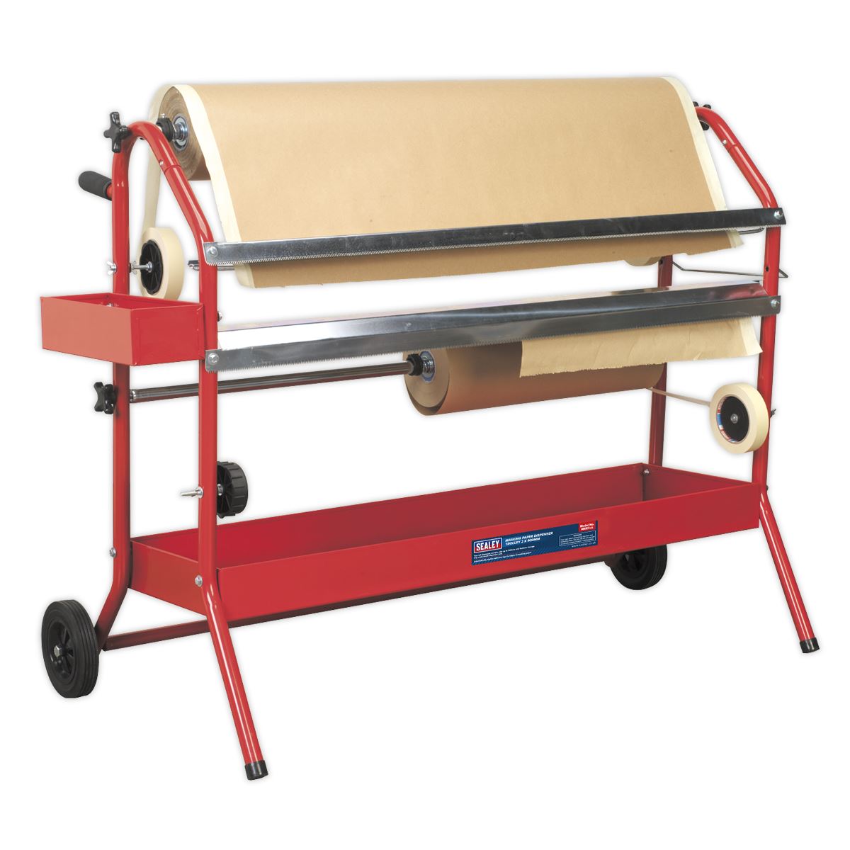 Sealey Masking Paper Dispenser 2 x 900mm Trolley MK67