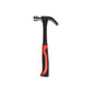 16oz One Piece Claw Hammer Drop Forged Hardened Tempered Comfortable Rubber Grip - A0215