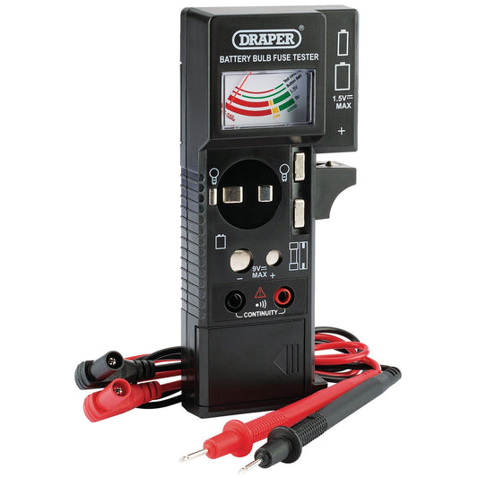 Draper 90478 Battery Bulb Fuse and Continuity Tester Car Diagnostic