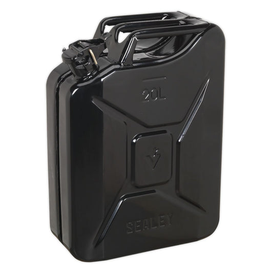 Sealey Jerry Can 20L - Black JC20B