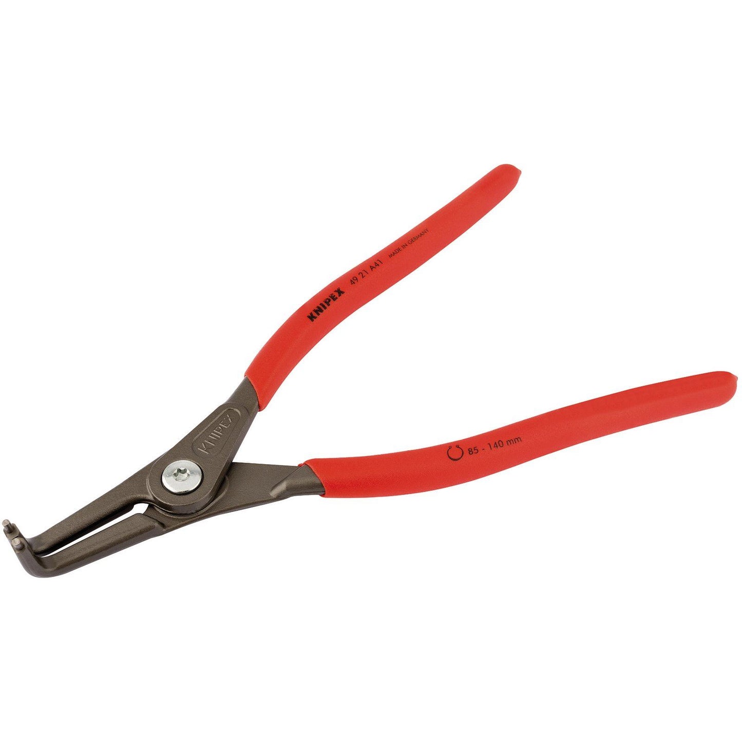 Knipex 75097 305mm 90deg Bent External Straight Tip Circlip Pliers 85 - 140mm