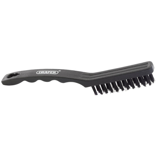 Draper 230mm Nylon Fill Dirt Cleaning Garage Work Hand Brush - 52307