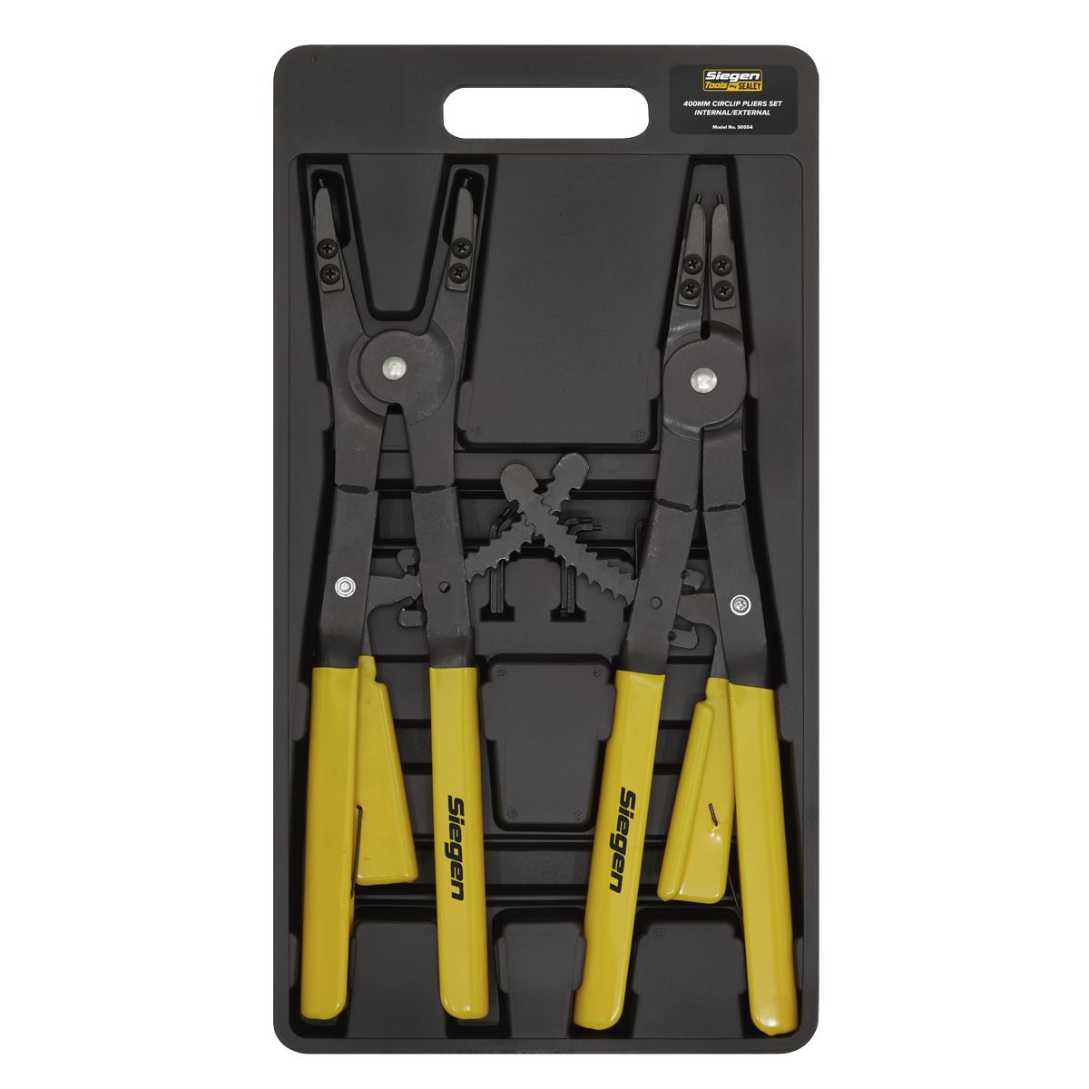 Sealey Circlip Pliers Set Internal/External 400mm S0554