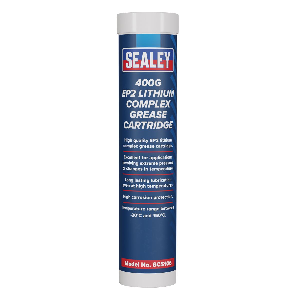 Sealey EP2 Lithium Complex Grease Cartridge 400g SCS106