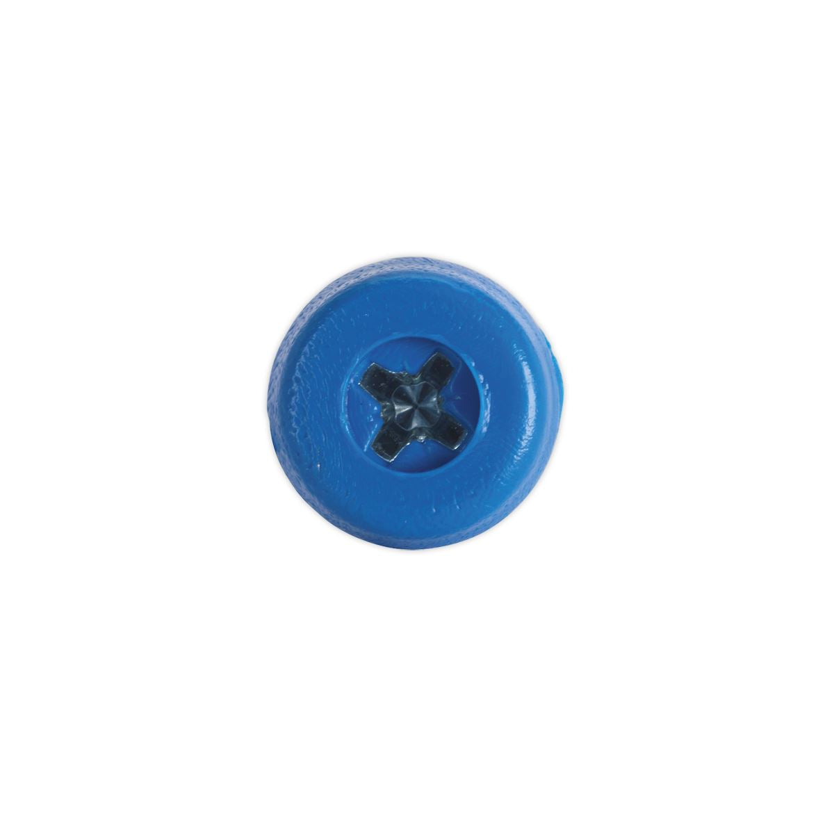 Sealey Numberplate Screw Plastic Head 4.8 x 18mm Blue Pack of 50 PTNP4