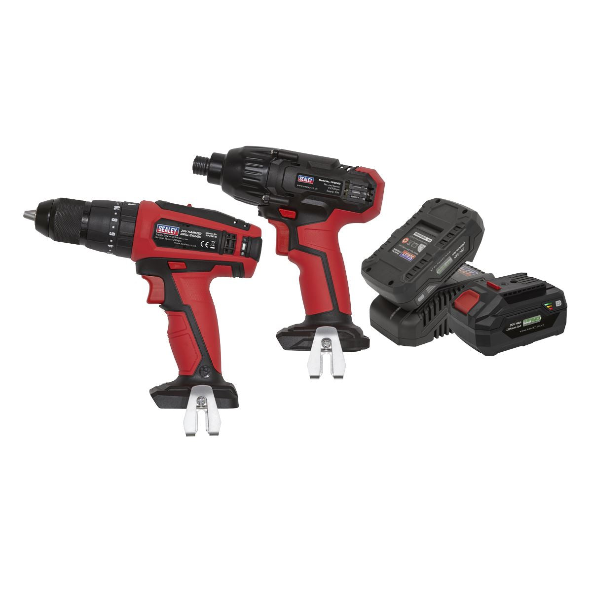 Sealey CP20V - Drill & Impact Driver Kit CP20VDDCOMBO