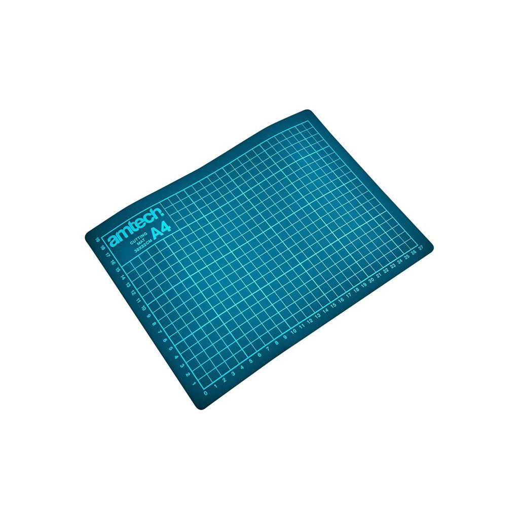 A4 Self Healing Non Slip Cutting Mat Craft Printed Grid Knife Board 30cm x 21cm - S0540