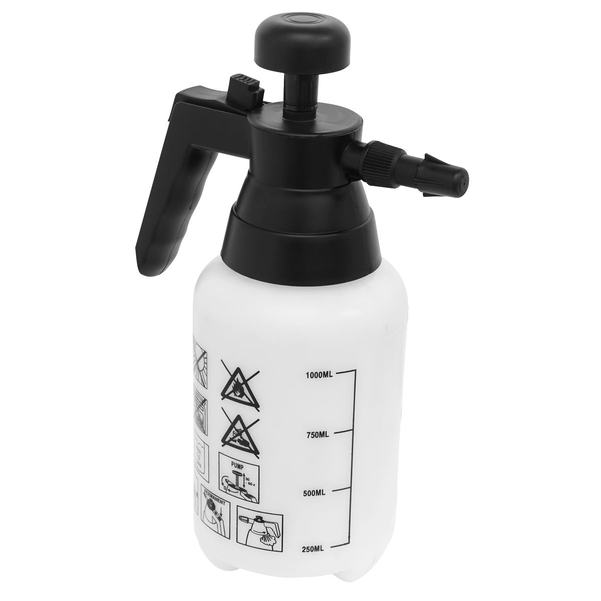 Sealey Pressure Sprayer with Viton Seals 1L SCSG02