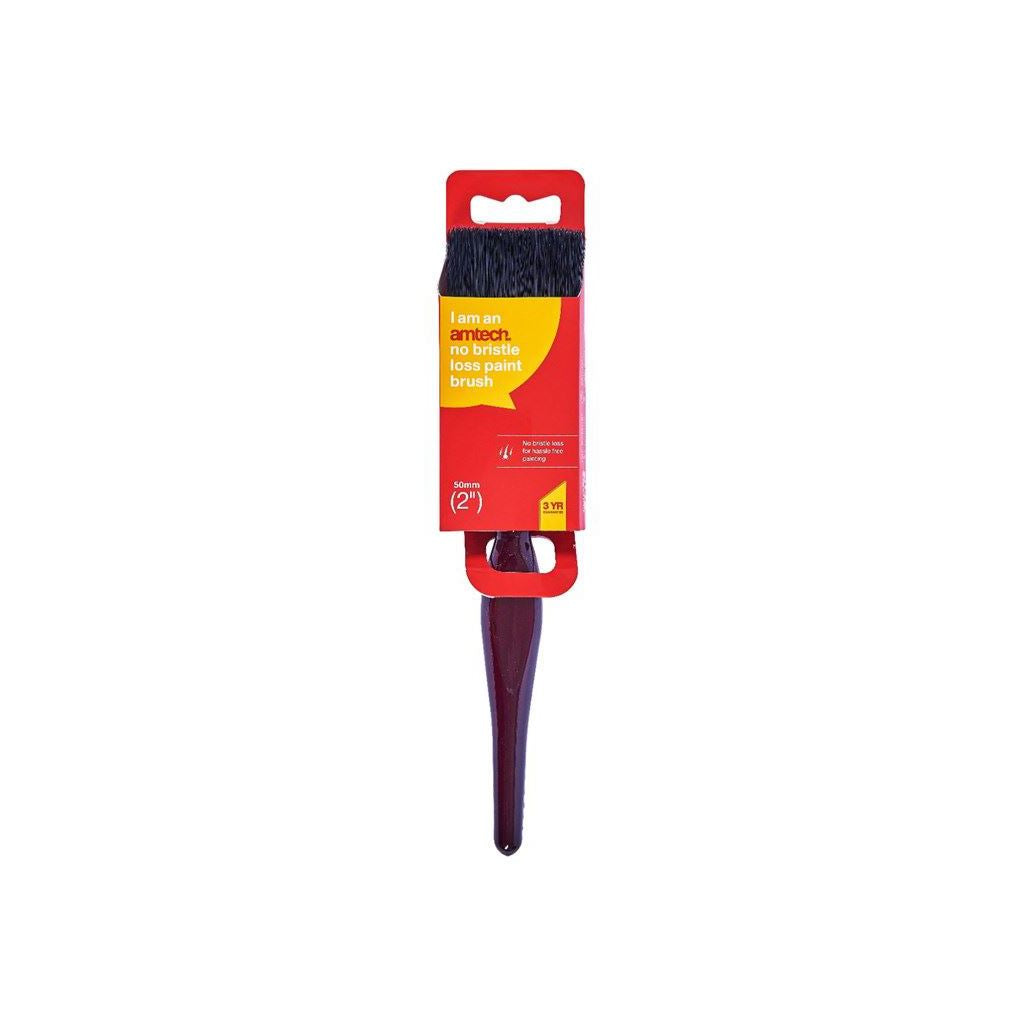 Amtech 2" 50mm Paint Brush No Loss Decorating Cleaning Varnish Oil Decorator - G4315