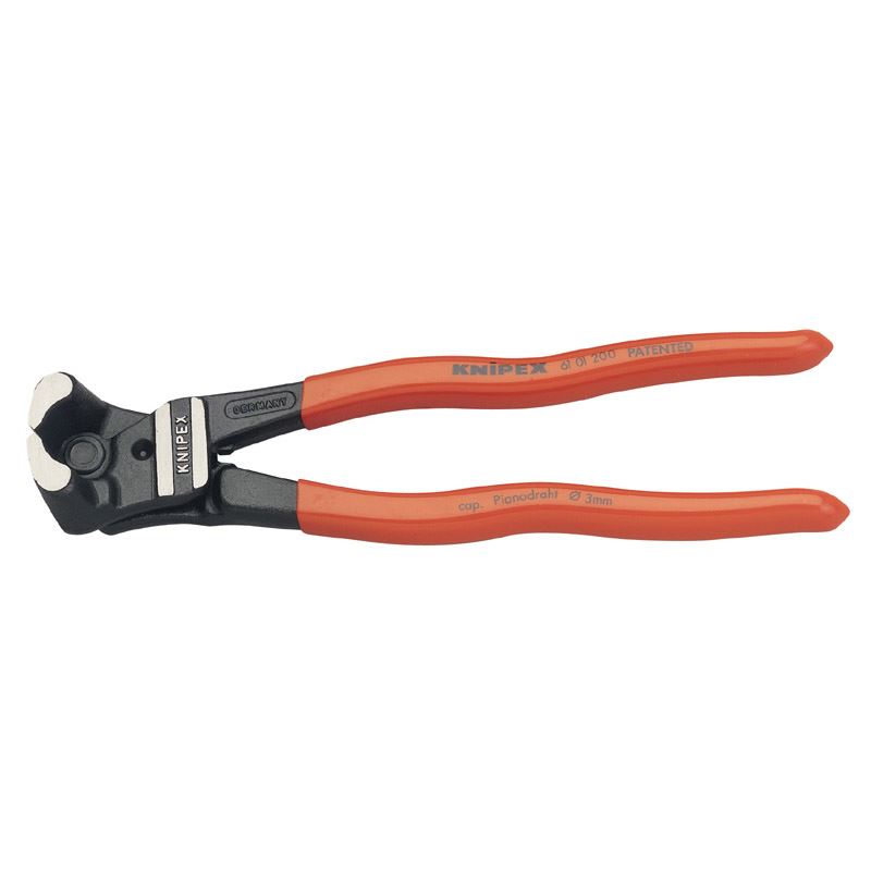 Knipex Knipex 61 01 200 200mm Extra High Leverage End Cutting Nippers - 54220