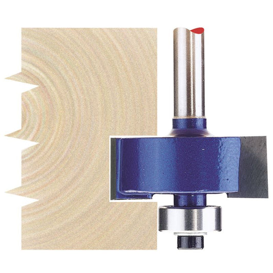 Draper 1x 1/4" Rebate 32x12mm Tct Router Bit Professional Tool 75344